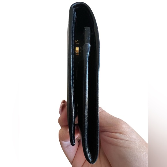 Salvatore Ferragamo Black Bi-Fold Wallet - Picture 8 of 13